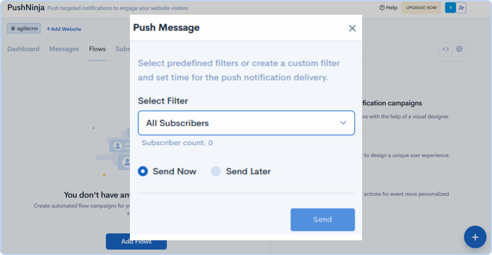 send push message
